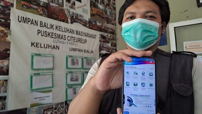 Keren, Gak Perlu Pake Antre, Kini Berobat ke Puskesmas Citeureup Bisa Daftar Via Online