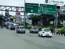 H-1 Jelang Idul Adha, Arus Lalu Lintas Kawasan Puncak Ramai Lancar