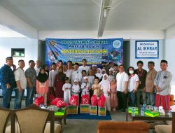 Peringati Tahun Baru Islam 1445 Hijriah, MT AL-Ikhbar PWI Kabupaten Bogor Santuni Puluhan Anak Yatim