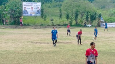Caleg DPRD Kabupaten Bogor Dapil VI Raden Farieq Gelar Turnamen Sepak Bola
