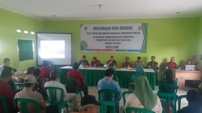 Gelar Musdes RKP, Pemdes Cikeas Sukaraja Bentuk Tim Perumus RKP 2024