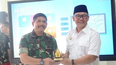 Resmikan Kantor Garnisun di Pakansari, Ini Harapan Plt Bupati Iwan Setiawan