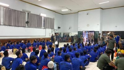 Lapas Bogor Lakukan Redistribusi Terhadap 100 Warga Binaan