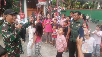 Sambut HUT RI Ke 78 Koramil 0621-02/Sukaraja Gelar Perlombaan Tradisional