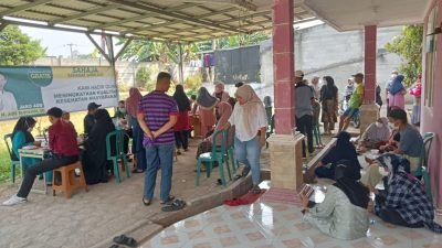 Sahabat Jaro Ade Gelar Baksos Pengobatan Gratis di Curug Gunung Sindur