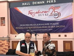 Menkominfo Budi Arie menghadiri Tasyakuran 25 Tahun IJTI