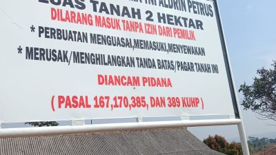 PT Sentul City Laporkan Oknum TNI AU ke Danpuspom atas Dugaan Penyerobotan Lahan