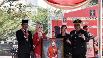 Peringatan Hari Kemenkumhan di Kanwil Jabar Berlangsung Megah dan Meriah