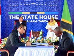 Disaksikan Presiden Jokowi, PLN Teken Kerjasama dengan TANESCO, Kembangkan Ekosistem Ketenagalistrikan di Tanzania