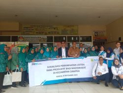PLN UP3 Bogor Sosialisasikan Penggunaan Listrik Produktif ke Ibu-ibu di Ciampea