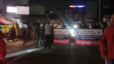 Imbas kebakaran di Pasar Leuwiliang, Lalu Lintas Kedua Arah Ditutup Total