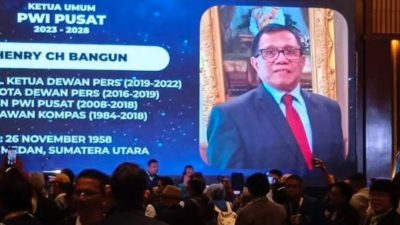 Hendry Ch Bangun Terpilih Sebagai Ketum PWI Pusat Periode 2023-2028