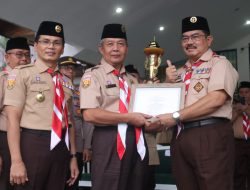 Sekda Burhanudin Bangga Atas Prestasi Kwarcab Gerakan Pramuka Kabupaten Bogor