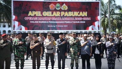 Pemprov Jabar Dukung Operasi Mantap Brata Lodaya untuk Pemilu 2024 yang Aman dan Damai
