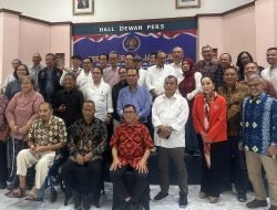 Sertijab Pengurus PWI Pusat, Hendry Ch Bangun Canangkan PWI Merah Putih