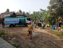Kekeringan Berkepanjangan, PPLI Salurkan 320 Ribu Liter Air Bersih di Desa Nambo