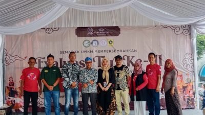Gelar Evaluasi Ke-3, Sanggar Seni Citra Budaya Cicadas Gandeng UMKM