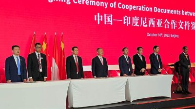 Wujudkan Misi Investasi, Presiden Jokowi Saksikan Kesepakatan Kerja Sama PLN dengan 9 Perusahaan di ICBF China 2023