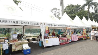 Festival Kesenian Islam dan Bazar UMKM Meriahkan Acara Maulid Akbar di Lapangan Tegar Beriman
