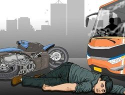 Pengendara Motor Tewas Usai Tabrakan dengan Truk di Jalan KS Tubun Kota Bogor