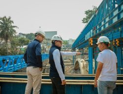 Balok Girder Jembatan Otista Sudah Terpasang, Kadis PUPR: Insya Allah 8 Desember Diresmikan