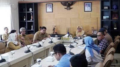 Sekda Syarifah Rakor Persiapan Peresmian Teras Sukasari