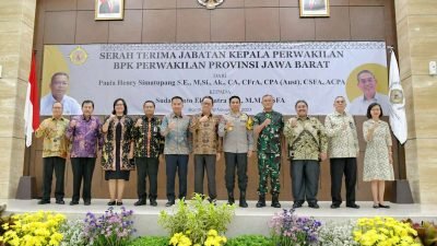 Sudarminto Eko Putra Resmi Jabat Kepala BPK Jabar, Bey Machmudin Ajak Perkuat Kolaborasi