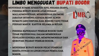 Bupati Iwan Setiawan Dinilai Lantik Pejabat Secara Ugal-ugalan, LIMBO Akan Geruduk Kantor KASN