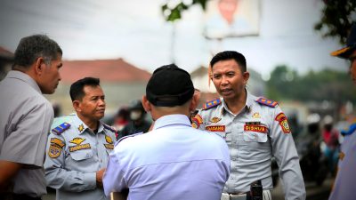 Urai Kemacetan, Dishub Kabupaten Bogor Lakukan Uji Coba Rekayasa Lalin di Jalan Raya Dramaga