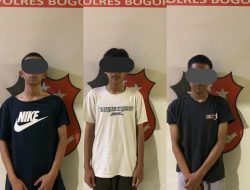 Polisi Ringkus 3 Pelaku Penganiayaan di Jalan Raya Pasar Ciseeng
