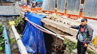 PETA KNPI Kota Bogor Minta Pemerintah Gerak Cepat Perbaiki Jalan Longsor di Tajur