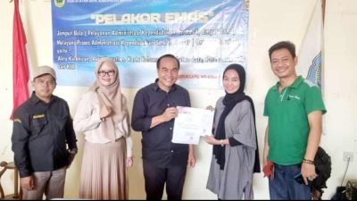 UPT Disdukcapil Wilayah I Parung Jemput Bola, Warga Kemang Sangat Antusias