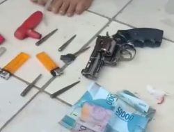 Polsek Rancabungur Tangkap Pelaku Curanmor yang Bawa Senjata Api
