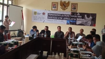 PWI Kabupaten Bogor Safari Jurnalistik di Citeureup, Camat Edy Suwito: Jangan Takut Kepada Wartawan