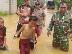 Luapan Kali Cibeuteng Rendam Ratusan Rumah di Perum BTB, Kades Akan Bersurat Ke BBWS