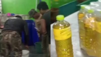 Heboh! Babinsa Desa Dayeuh Gerebek Gudang “Minyak Kita” Palsu di Cileungsi