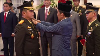 Sah! Jokowi Lantik Maruli Simanjuntak Jadi KSAD