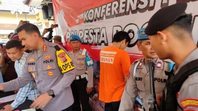 Polisi Ciduk Alung Pelaku Pembunuh Pacarnya Sendiri di Menteng Bogor