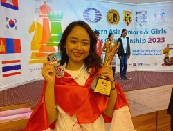 Diajeng Pecatur Kabupaten Bogor Juara 1 Turnamen Catur Asian Eastern Junior And Girls di Malaysia