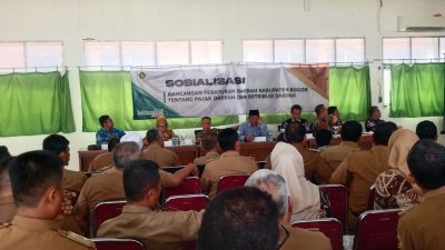 Bappenda Kabupaten Bogor Sosialisasikan Raperda Pajak Daerah di Kecamatan Gunung Putri