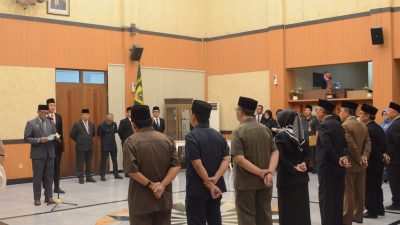 Bupati Iwan Setiawan Lantik 4 Pejabat Eselon II, Ini Nama-namanya