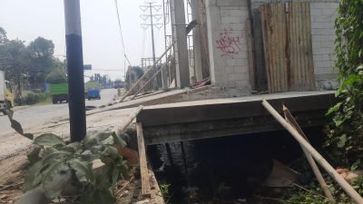 UPT Penataan Bangunan Bakal Tinjau Bangunan Gudang Ban yang Makan Irigasi di Tlajung Udik