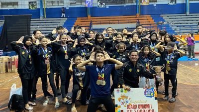 Klub Karate GOR Pajajaran Bogor Sabet Juara Utama Kejuaraan BKO 2024