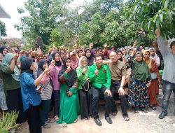 Sambil Konsolidasi, Junsam Edukasi Warga Cileungsi Kidul Tata Cara Mencoblos