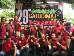 29 Tahun Mengabdi, Leting Gatubima-1 Komando Gelar Acara Reunian Mengenang Masa Pelatihan