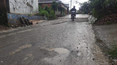 Proyek Peningkatan Jalan Nambo-Bantarjati Mangkrak, Kades Nanang Geram!
