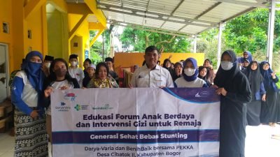 Darya-Varia Sinergi Bersama Desa Cibatok II dalam Program Generasi Sehat Bebas Stunting
