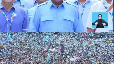 Kampanye Akbar di GBK Melebihi Prediksi, Prabowo Minta Maaf