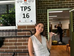Artis Acha Septriasa Sudah Nyoblos di Australia