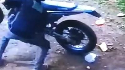 Gawat! Motor Satpol PP Cileungsi Raib Digondol Maling di Gudang Logistik Pemilu
